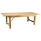 Flash Furniture Rectangle 40 in W, 96 in L, 30 in H, Pine Wood, Pinus Glabra, Steel, Light Natural XA-F-96X40-LN-GG - alternate 7